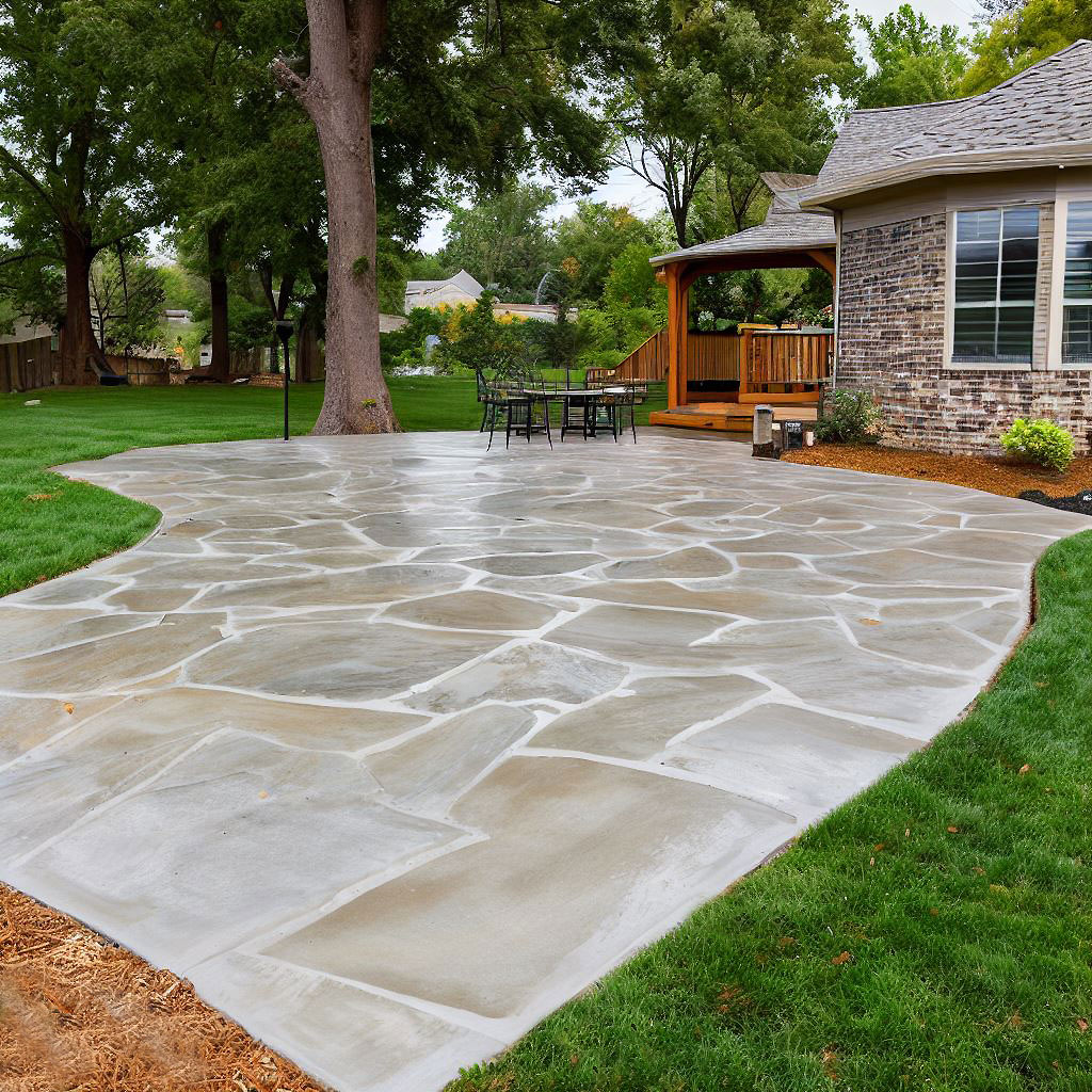 Concrete-Ofallon--New-Stamped-Concrete-Backyard-Patio